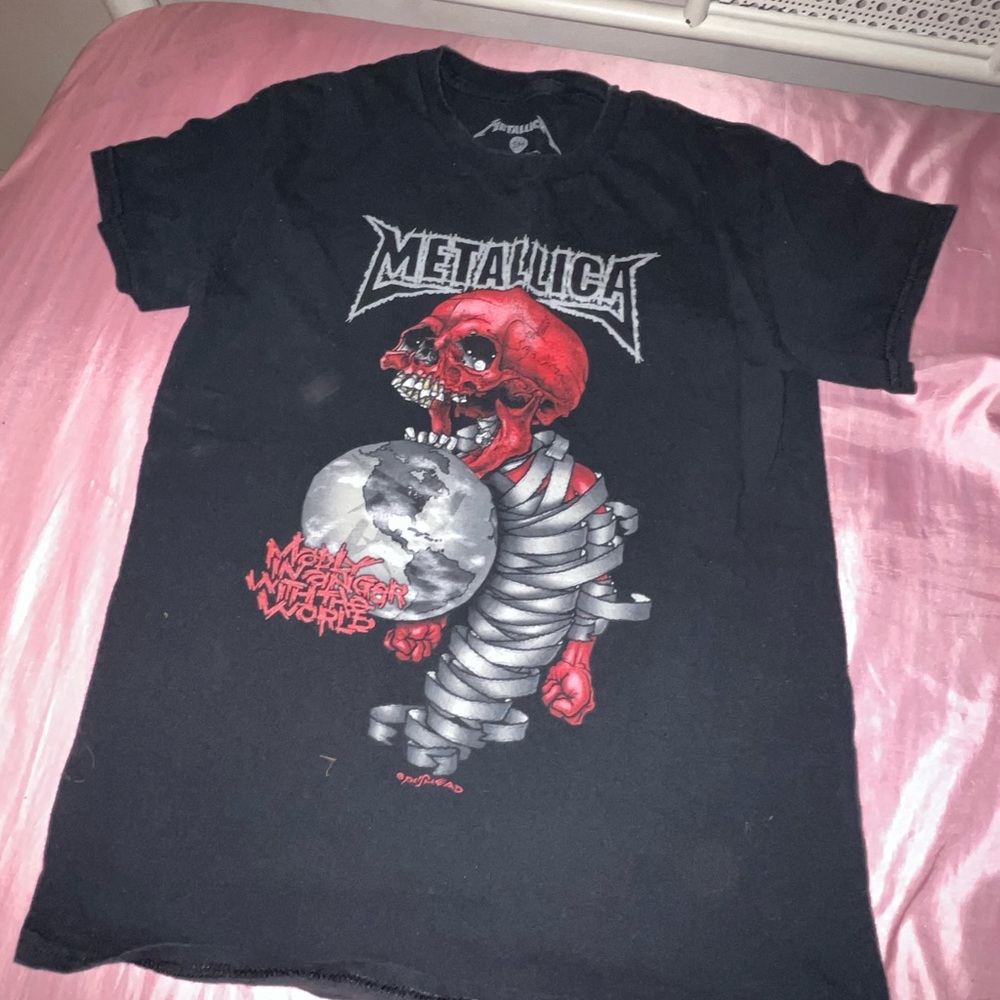 Black Metallica Graphic T-Shirt